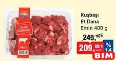 EMİN DANA ET KUŞBAŞI 400 G